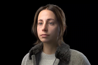3d realistic female human character modeling metahuman avatar humanoid animation
