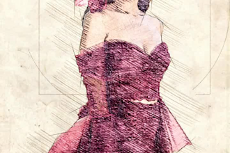 create a da vinci inspired sketch from your photo