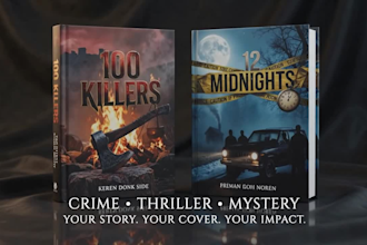 design ebook or book cover design KDP amazon book cover