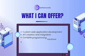 develop web apps and apis using python django, flask
