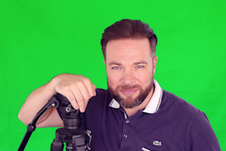 create your green screen spokesperson video