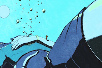 create cinematic hand drawn 2d animation for your project