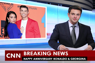 create happy birthday video from newspaper for birthday wish