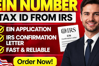 obtain your ein number from irs with official ein confirmation letter