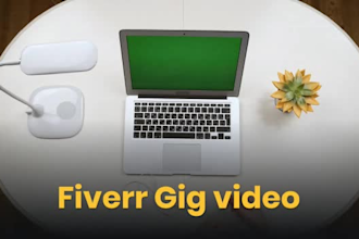 create fiverr gig video for fiverr gig promotion