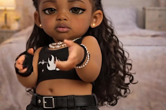 create viral ai dancing baby videos for tiktok, reels, ai baby dance, ai music