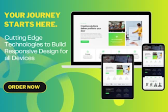 develop digital marketing agency website or modern business website in wordpress