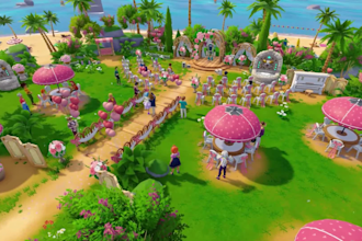 create stylized game design, 3d environment and animation for games