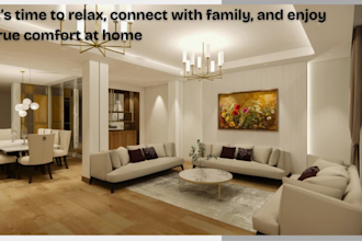 create 3d cozy home interior designs