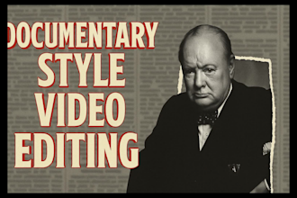 be your documentary style video editor