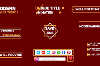 do awesome text typography animation, intro type animation