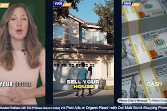 create real estate cash home buyers promos video ads