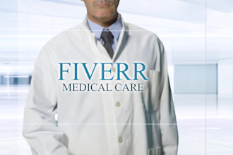 create doctor intro logo animation video 4k