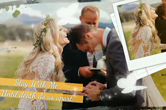 create a unique wedding video slideshow for you