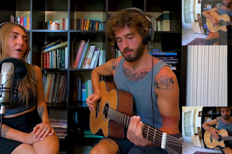 create acoustic track for you