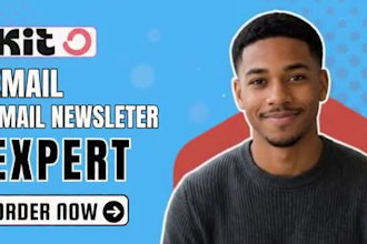 setup convertkit newsletter convertkit email sequences expert kit landing page