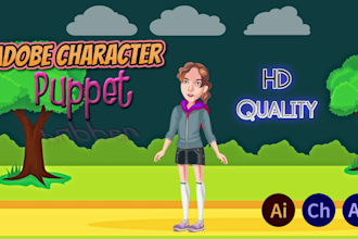 create awesome adobe character animator puppet file