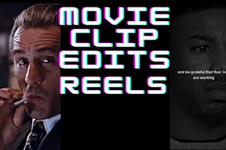 edit clips shorts videos of movies, series, anime motivation