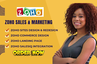 do zoho sites design zoho sites redesign, zoho commerce zoho salesiq integration