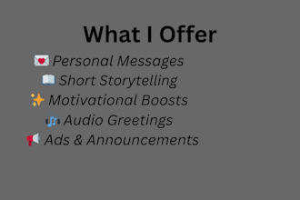 write emotional  voice note scripts for reels or duas
