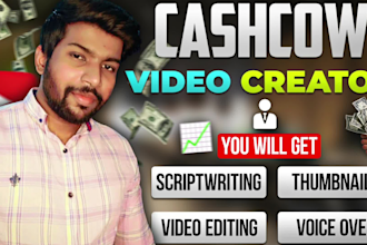 be cash cow videos creator and youtube channel manager monthly basis