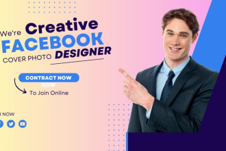 design professional social media cover photos