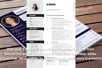 create a successful and professional ats friendly resume