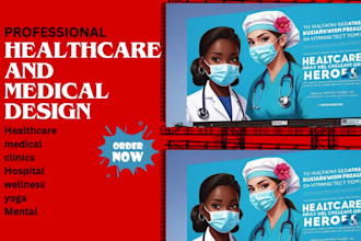 design billboard for clinic,hospitals,dentalcare,surgery centers,health care