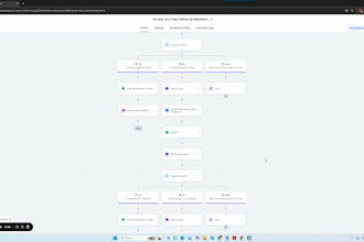 setup a 6 months lead nurture automation on gohighlevel