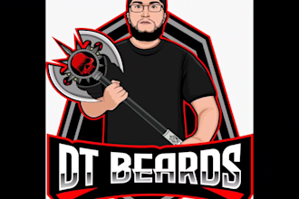 design high quality twitch logo, screens and overlays