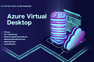 deploy microsoft azure virtual rdp, setup management