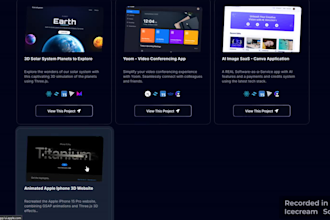 make custom responsive portfolio software engineer website developer react next