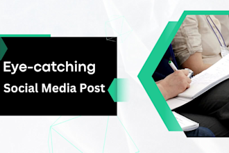 create a eye catchy business name, logo, slogan and flyers, post for your brand