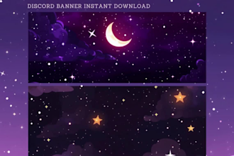 create discord and twitch banners
