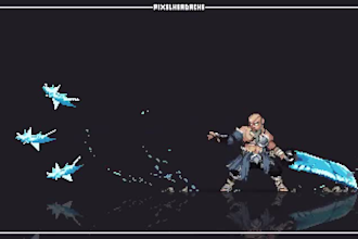 create pixel sprite sheet pixel animation pixel art sprite for your game