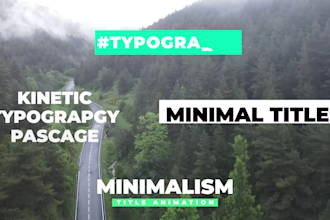 animated titles, subtitles for youtube, reels, tiktok