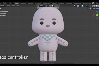 do humanoid rigging professionally in blender