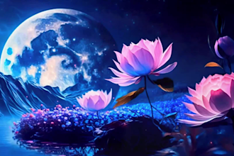 provide exclusive HD meditation music video  for your channel