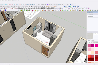 design closets, kitchens and TV units in 2d and 3d