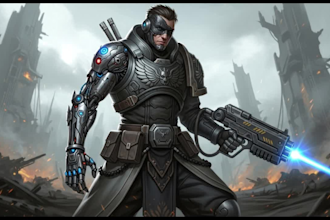 create ai generated character or concept art within 24 hours