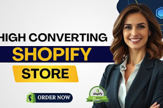 create shopify store, build shopify website design, shopify dropshipping website