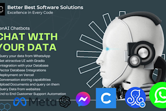 develop chatbot gpt model to chat with your data