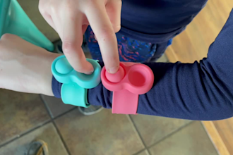 create raw video of children playing with toys