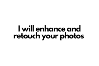enhance and retouch low resolution photos to high resolution