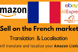 optimize your amazon listing into standard french