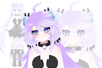 do a cute 3d arkit vtuber using blender