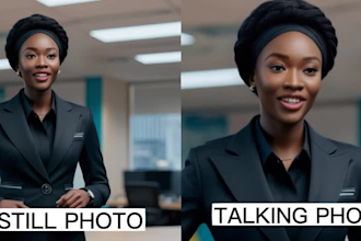 do lip sync and photo animation to make characters and images talk