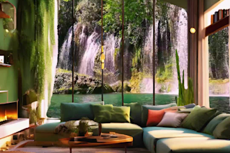 create cozy ambient video,nature video and relaxing music