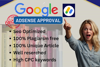 set full google adsense approval for any niche websites adsense approval website