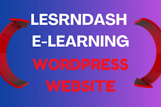 design lms website, membership elearning buddypress website